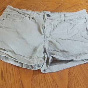 Faded Glory Tan Cargo Shorts Relaxed Fit